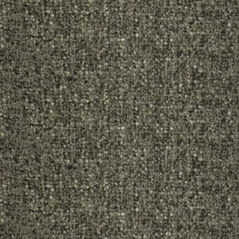 Olive green fabric sample with dense granular texture, speckled effect, matte finish, and subtle yellowish-green shimmer; text reads “pacini & cappellini”.